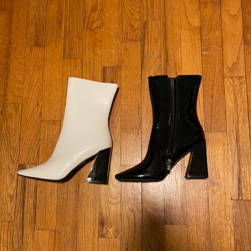Dolls Kill Azalea Wang Black and White Remy Boots